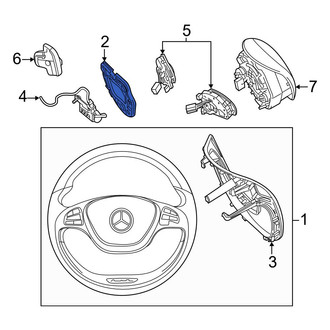 Mercedes-Benz OE - Horn Contact Ring