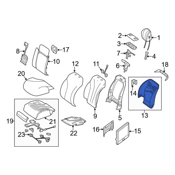 Seat Back Panel