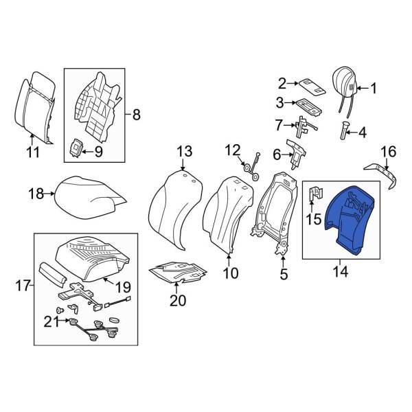 Seat Back Panel