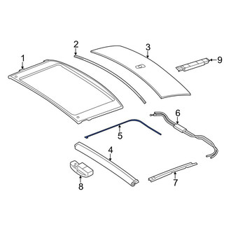 Mercedes-Benz OE - Sunroof Cable