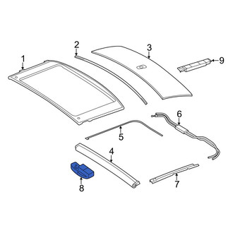 Mercedes-Benz OE - Sunroof Motor