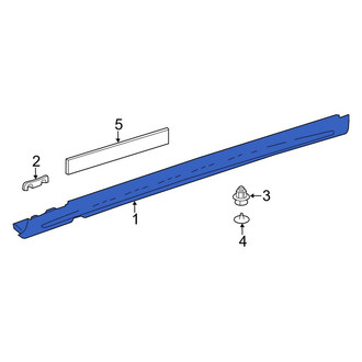 Mercedes-Benz OE - Left Rocker Panel Guard