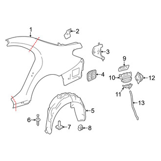 Mercedes-Benz OE - Quarter Panel & Components
