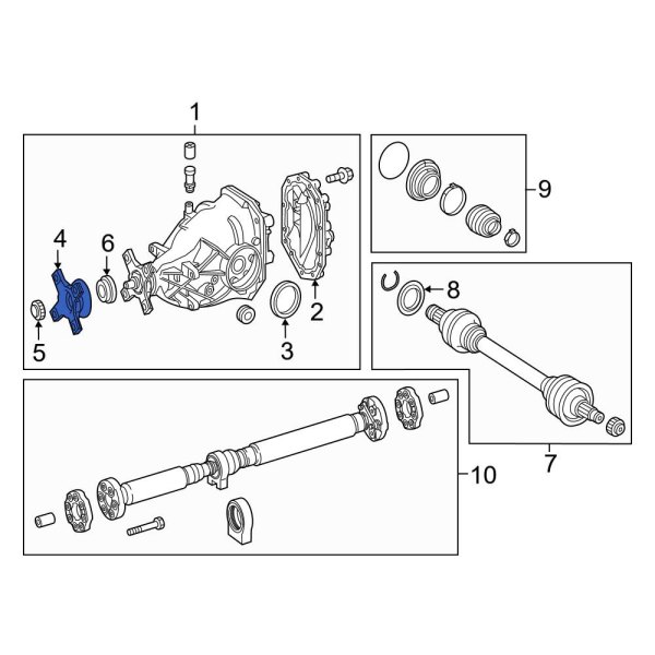 Drive Shaft Pinion Yoke