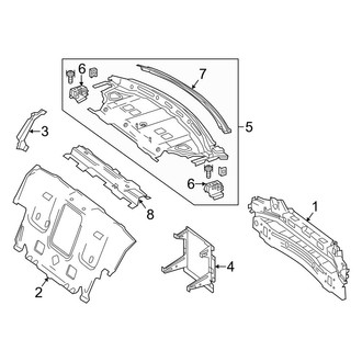 Mercedes-Benz OE - Rear Body & Floor - Rear Body (Sedan)