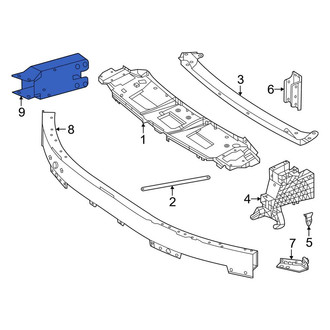 Mercedes-Benz OE - Rear Left Frame Rail End