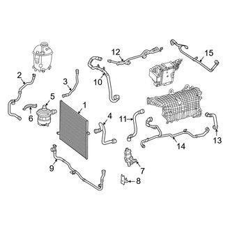 Mercedes-Benz OE - Cooling - Intercooler (Radiator Mounted)