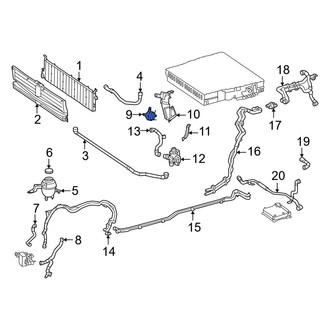 Mercedes-Benz OE - Battery Coolant Pump