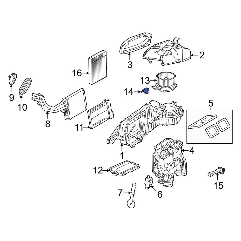 Mercedes-Benz OE 0999050805 - Humidity Sensor