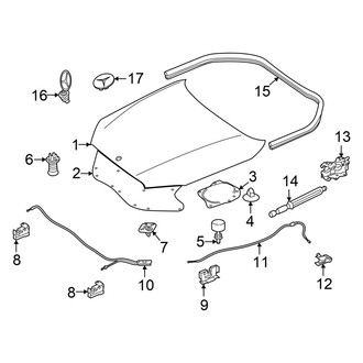 Mercedes-Benz OE - Hood & Components