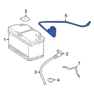 Mercedes-Benz OE - Battery Cable