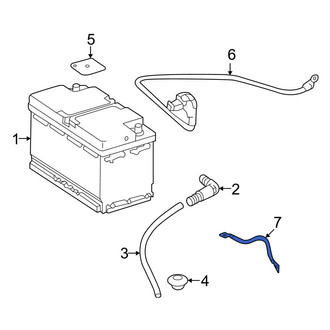 Mercedes-Benz OE - Battery Ground Strap