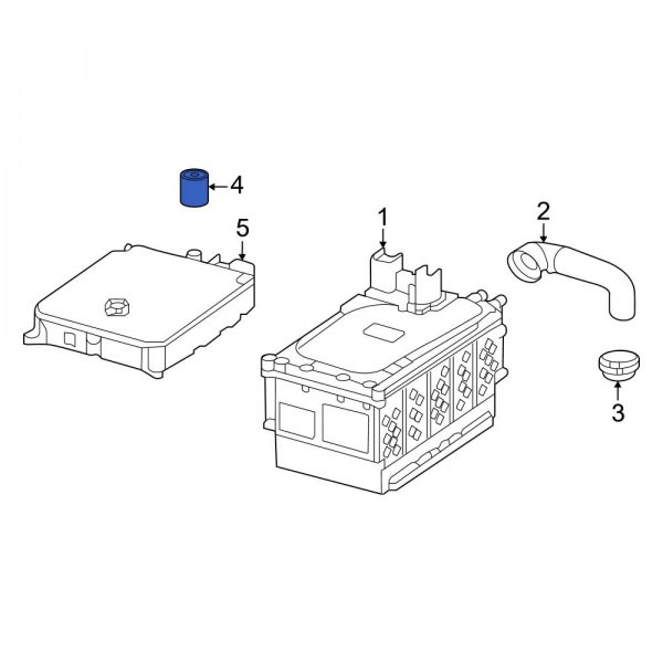 Drive Motor Battery Pack Terminal Cover