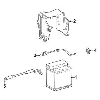 Mercedes-Benz OE - Electrical - Battery (Auxiliary, Battery)