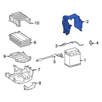 Mercedes-Benz OE - Vehicle Battery Bracket