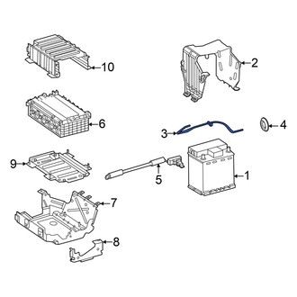 Mercedes-Benz OE - Battery Vent Tube