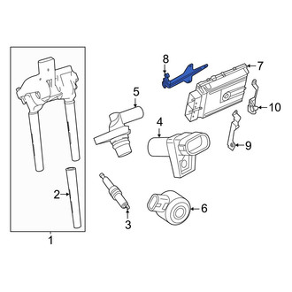 Mercedes-Benz OE - Engine Control Module (ECM) Bracket