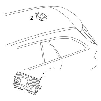 Mercedes-Benz OE - Electrical Components (Parktronic System)