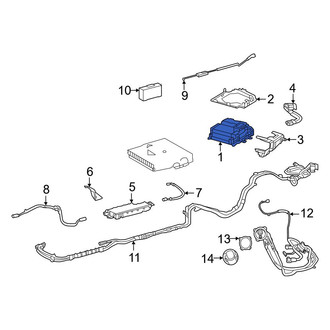 Mercedes-Benz OE - Drive Motor Battery Pack Control Module