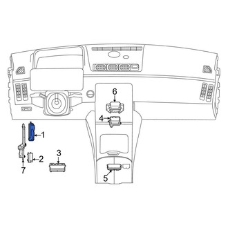 Mercedes-Benz OE - Front Body Control Module