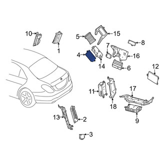 Mercedes-Benz OE - Parking Aid Control Module