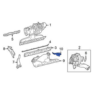 Mercedes-Benz OE - Turbocharger Mount Heat Shield