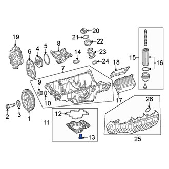 Mercedes-Benz OE - Engine Oil Drain Plug