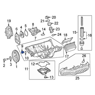 Mercedes-Benz OE - Engine Oil Drain Plug