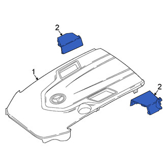 Mercedes-Benz OE - Left Engine Cover