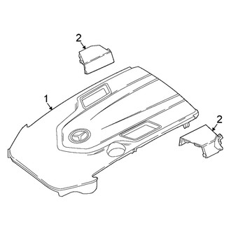 Mercedes-Benz OE - Engine Appearance Cover