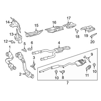 Mercedes-Benz OE - Exhaust System - Exhaust Components