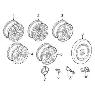 Mercedes-Benz OE - Wheels (19" Wheels)