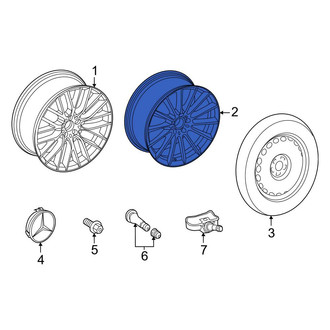 Mercedes-Benz OE - Wheel