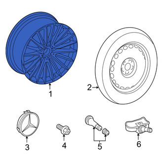Mercedes-Benz OE - Wheel