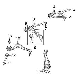 Mercedes-Benz OE - Front Suspension - Suspension Components