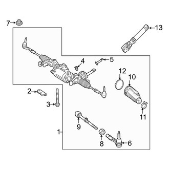 Mercedes-Benz OE - Steering Gear & Linkage (Front)