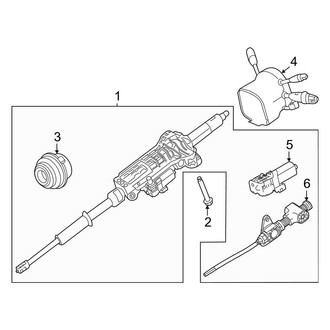 Mercedes-Benz OE - Steering Column Assembly