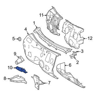 Mercedes-Benz OE - Dashboard Panel Bracket