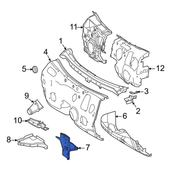 Cowl Crossmember