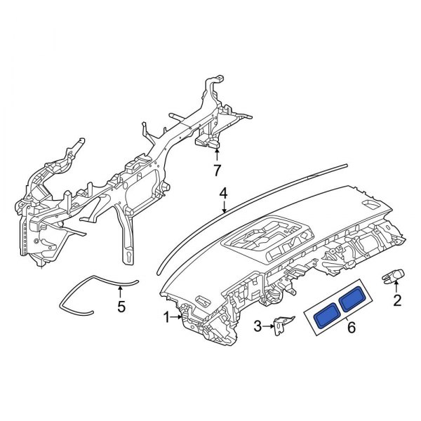 Dashboard Panel Seal