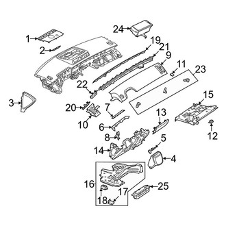 Mercedes-Benz OE - Instrument Panel Components
