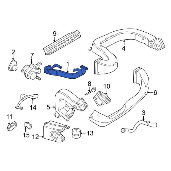 Instrument Panel Air Duct