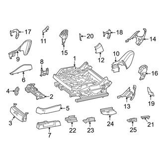 Mercedes-Benz OE - Seats & Tracks - Tracks & Components