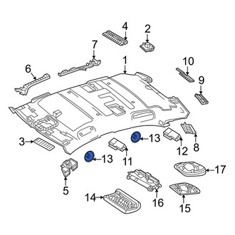 Mercedes-Benz OE - Navigation Microphone Bracket