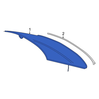 Mercedes-Benz OE - Rear Back Glass