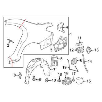 Mercedes-Benz OE - Quarter Panel & Components
