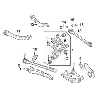 Mercedes-Benz OE - Rear Suspension - Suspension Components
