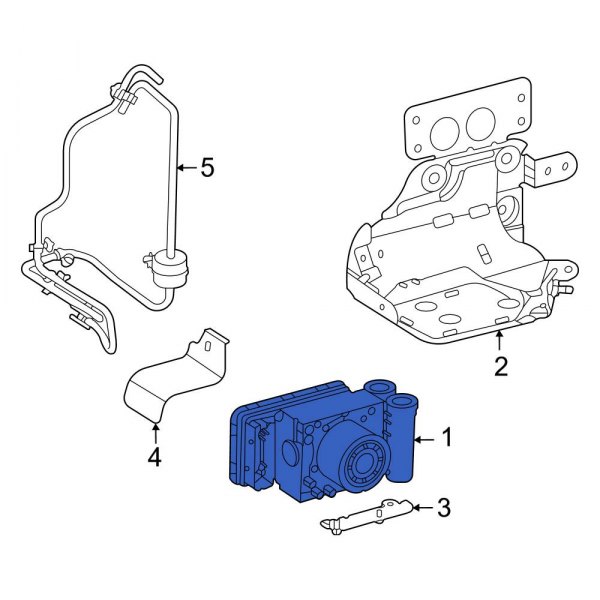 MercedesBenz OE 2973209201 Rear Air Suspension Compressor
