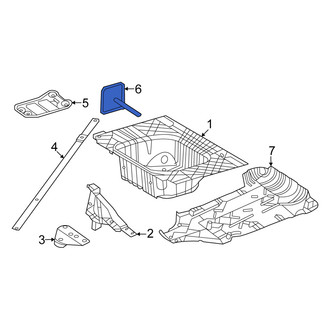 Mercedes-Benz OE - Battery Tray Bracket