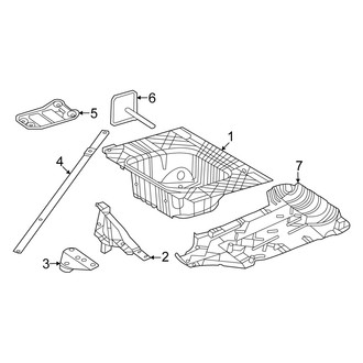 Mercedes-Benz OE - Rear Body & Floor - Floor & Rails